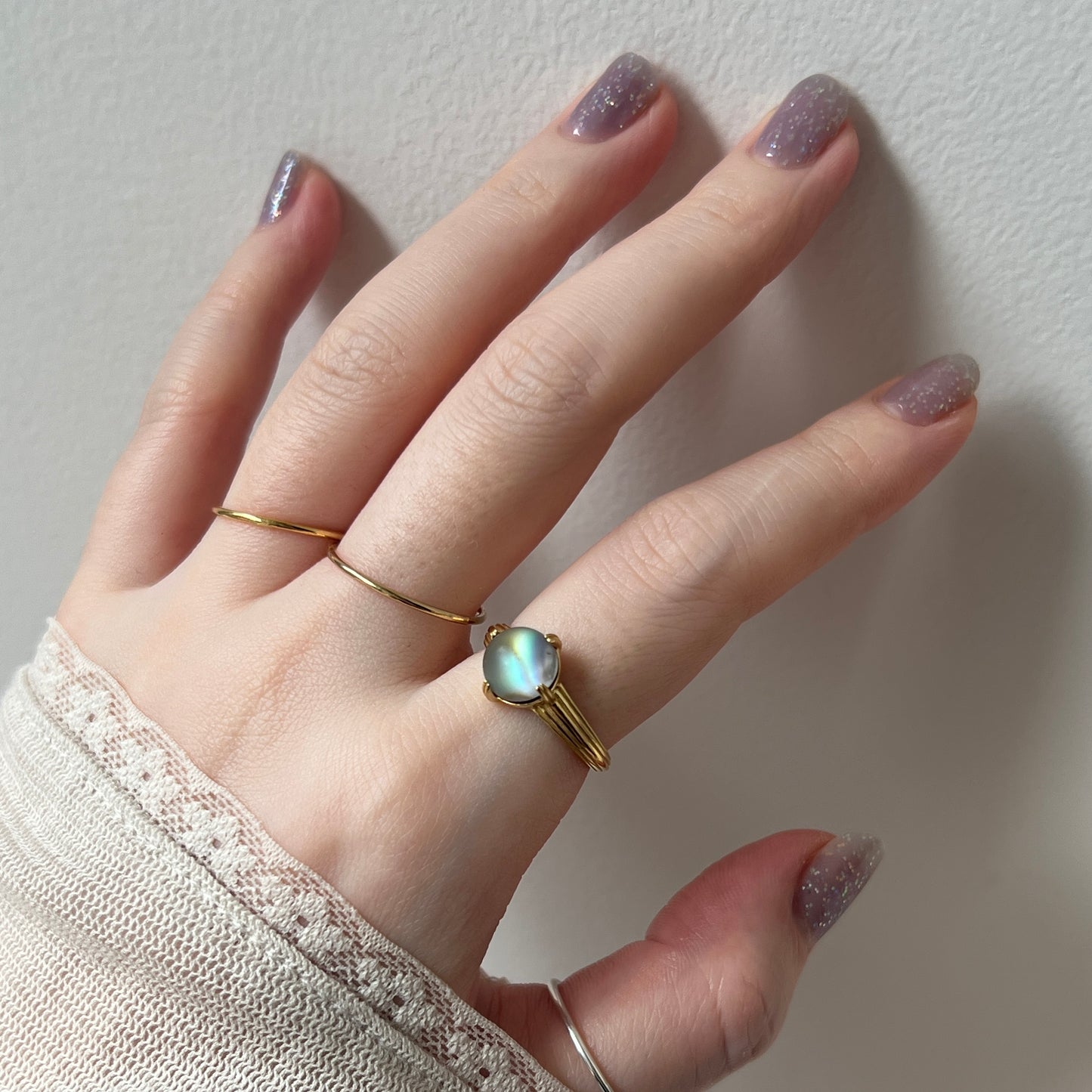 [ avalon shell ] croissant gold