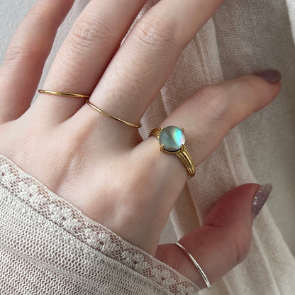 [ avalon shell ] croissant gold