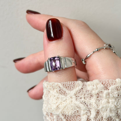 [ amethyst ] telescope silver