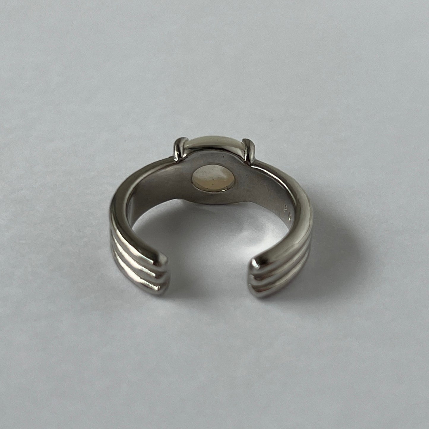 [ white shell ] trois silver