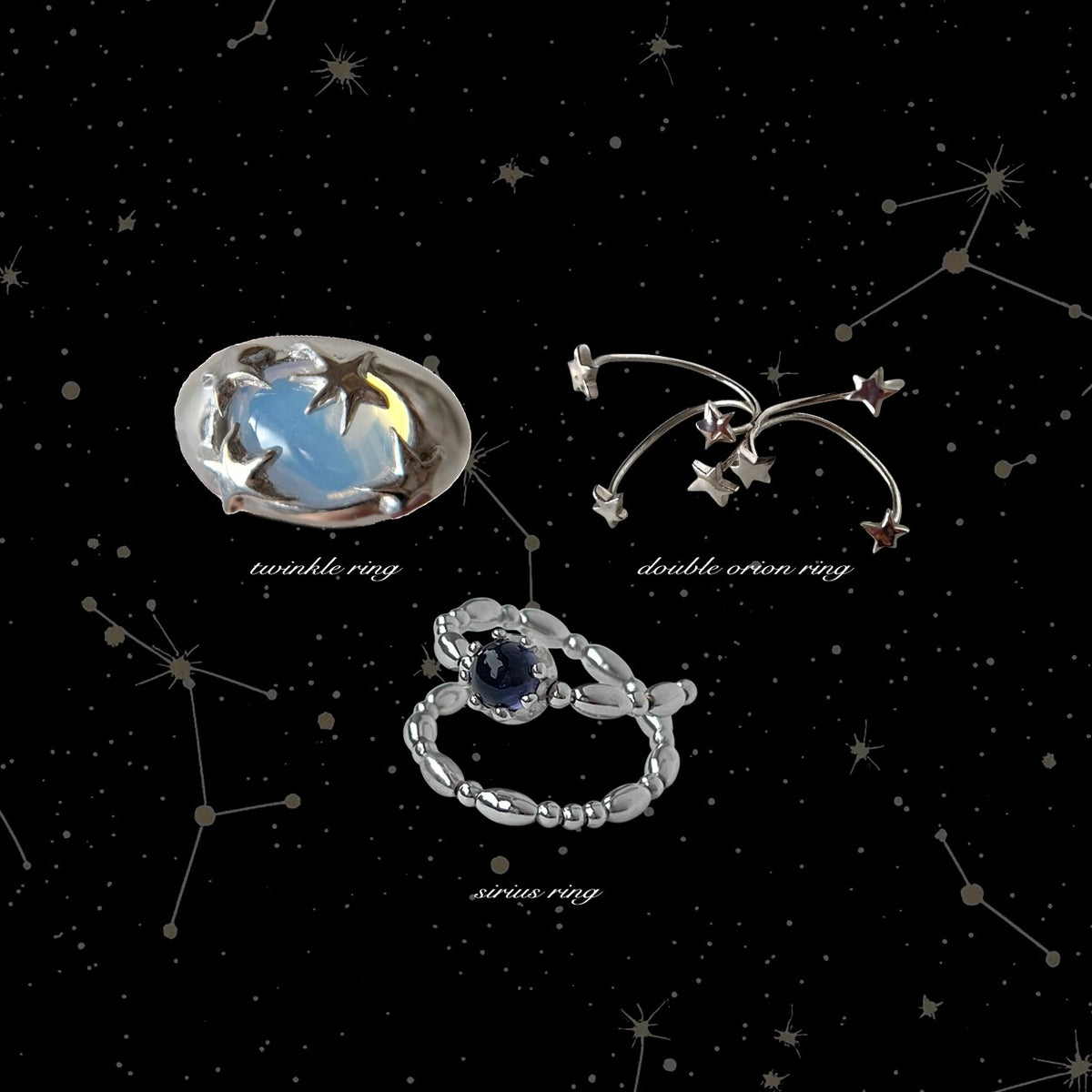 【おすすめセット】twinkle set [ silver ]