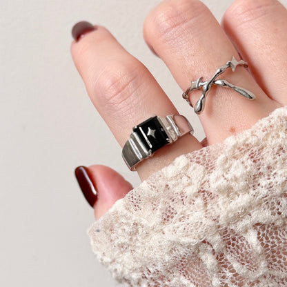 [ black onyx ] telescope silver