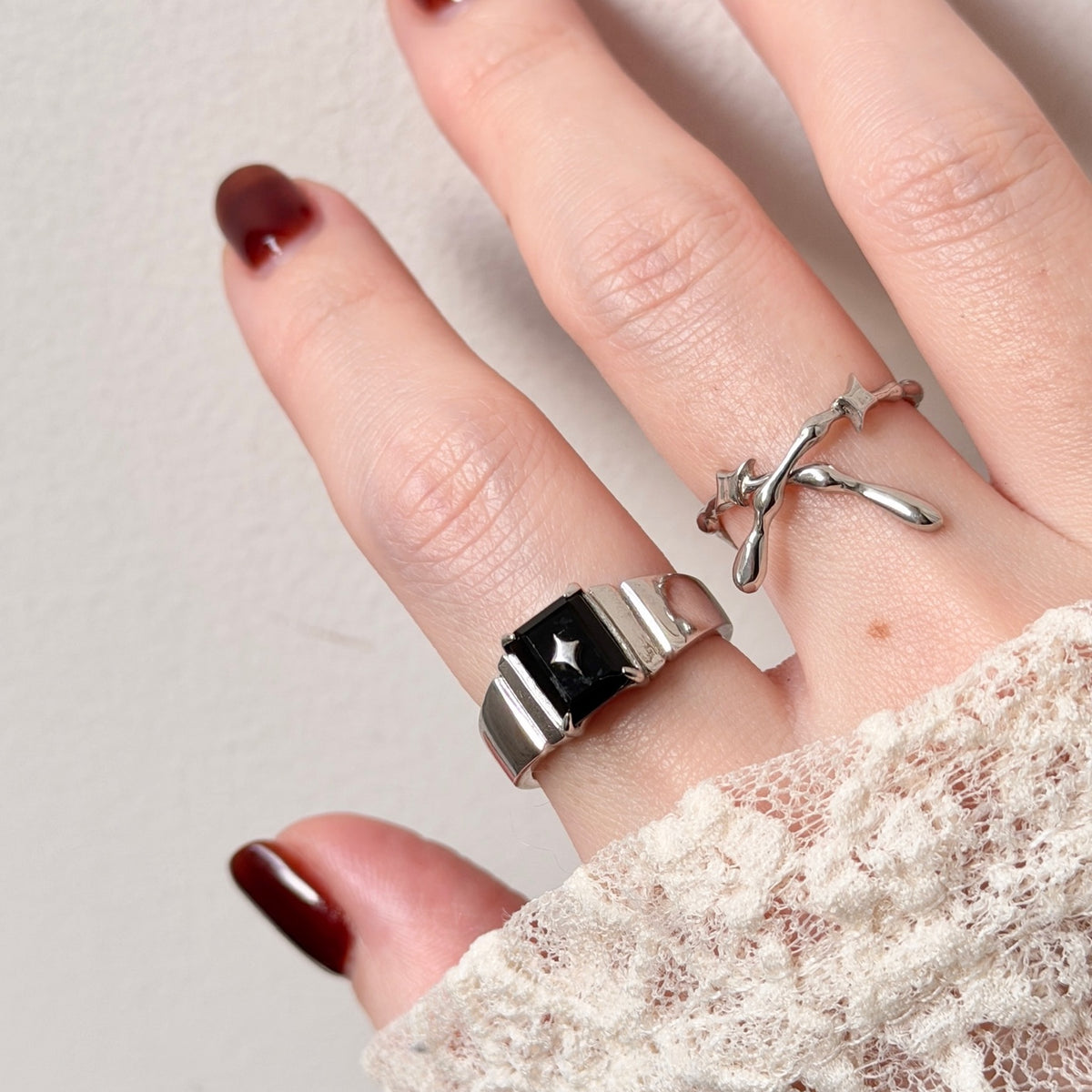 [ black onyx ] telescope silver