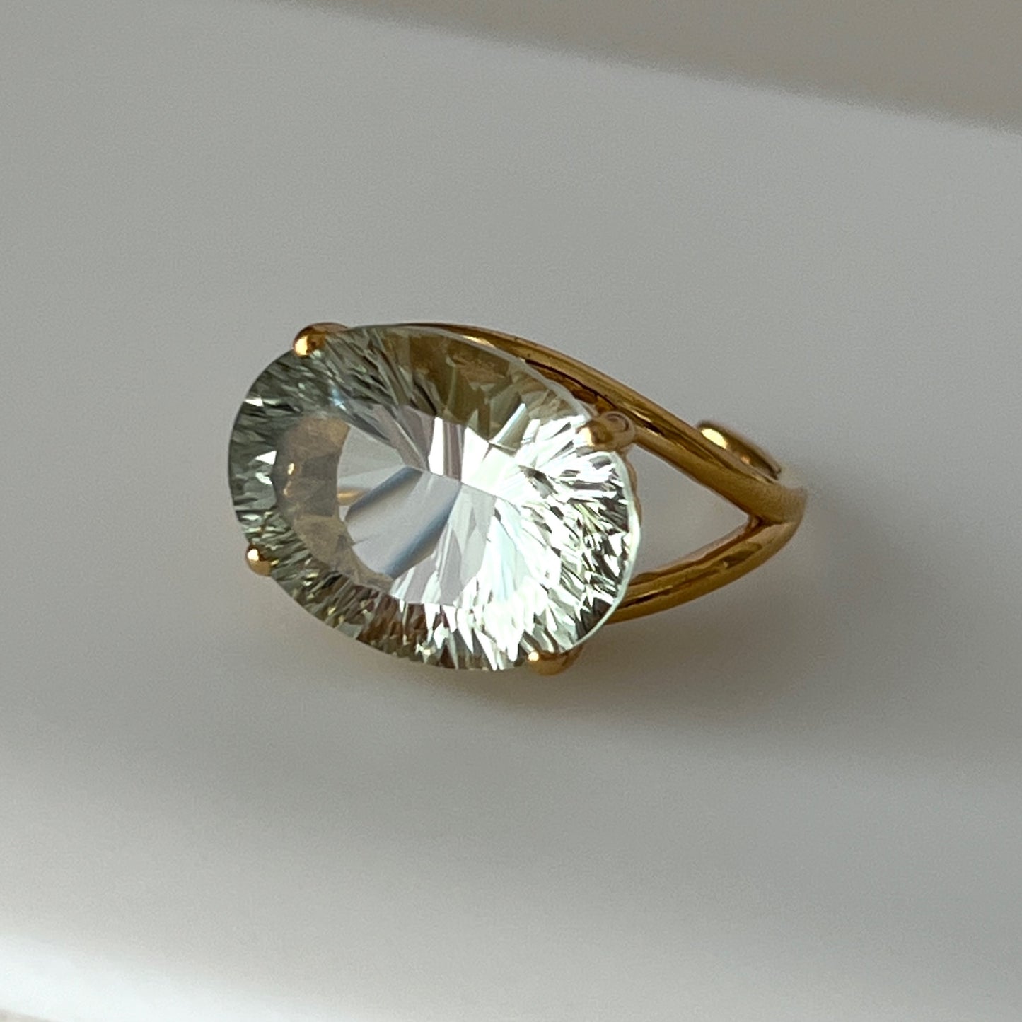 [ green quartz ] reine gold