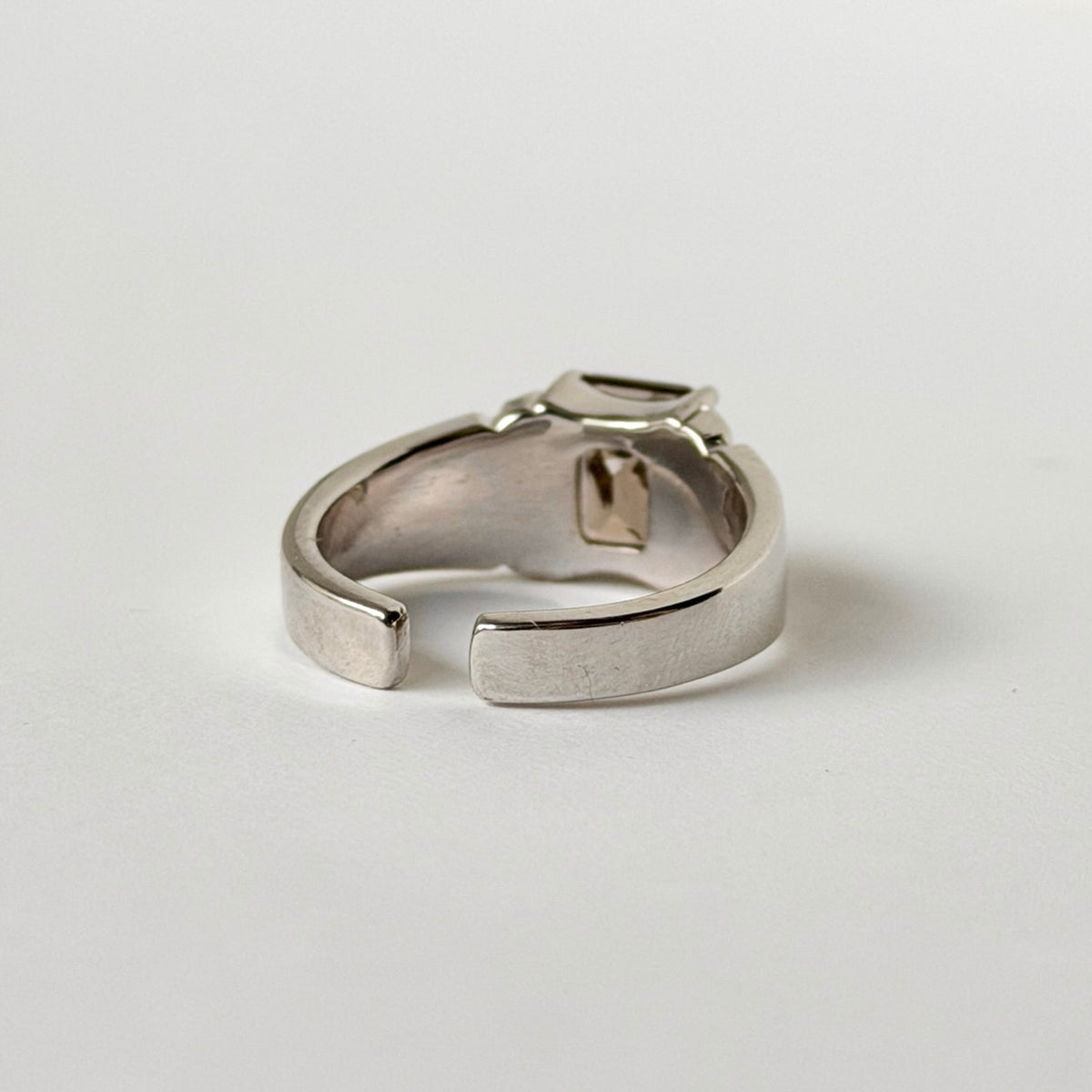 [ smoky quartz ] telescope silver