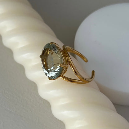 [ green quartz ] reine gold