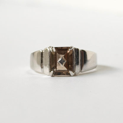 [ smoky quartz ] telescope silver