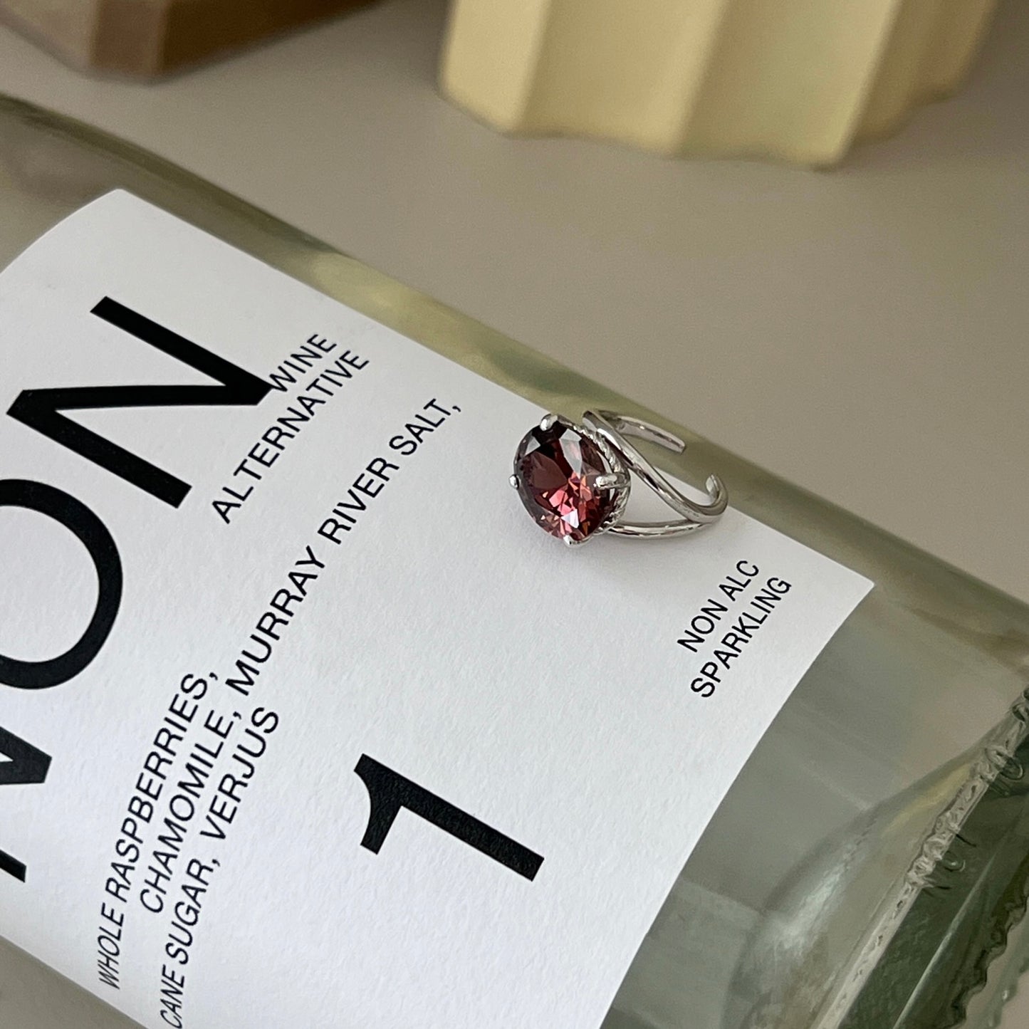 [ rosé  ] reine -pinky silver