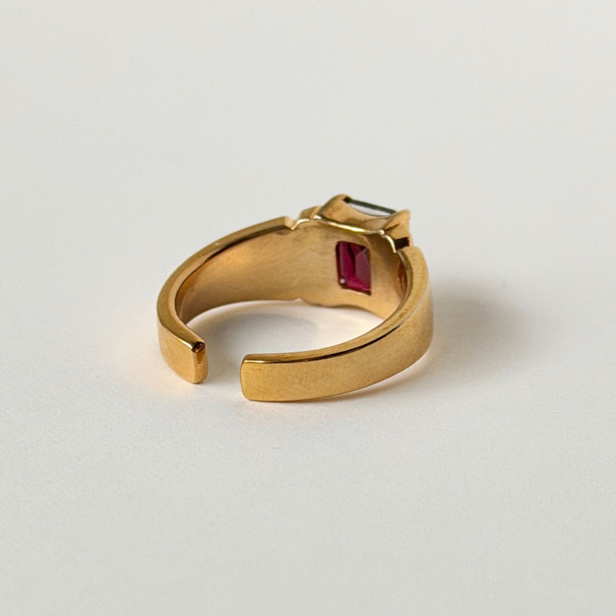 [ mozambique garnet ] telescope gold