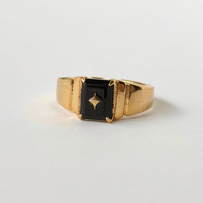 [ black onyx ] telescope gold