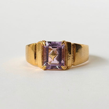[ amethyst ] telescope gold