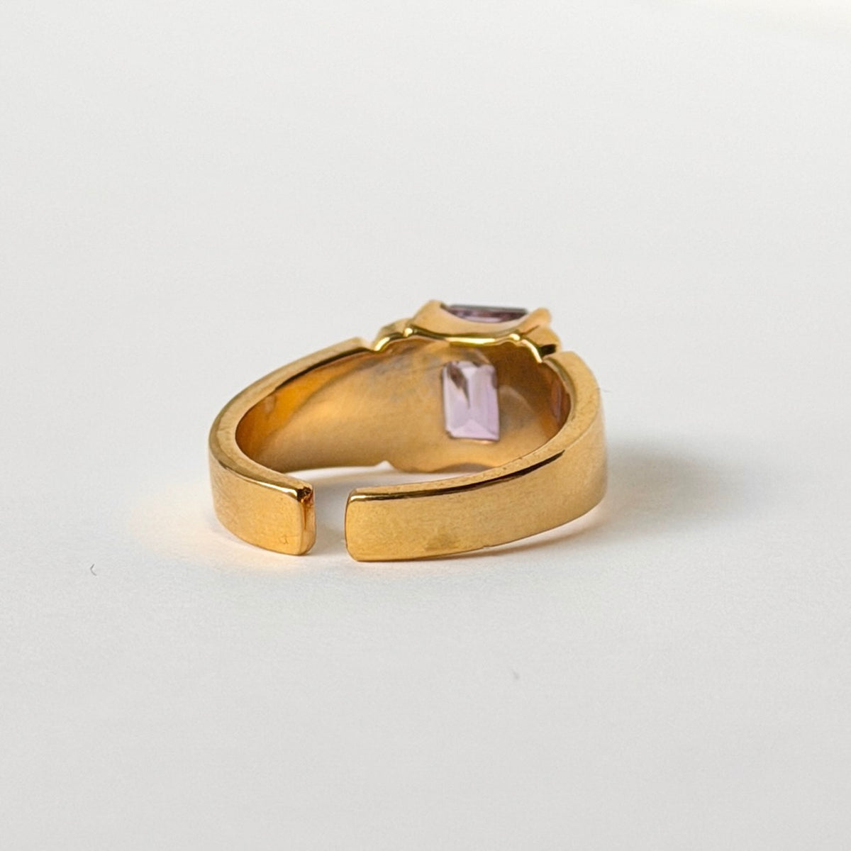 [ amethyst ] telescope gold