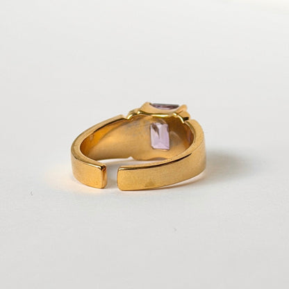 [ amethyst ] telescope gold