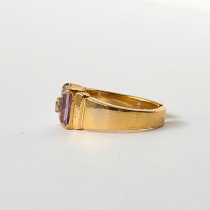 [ amethyst ] telescope gold