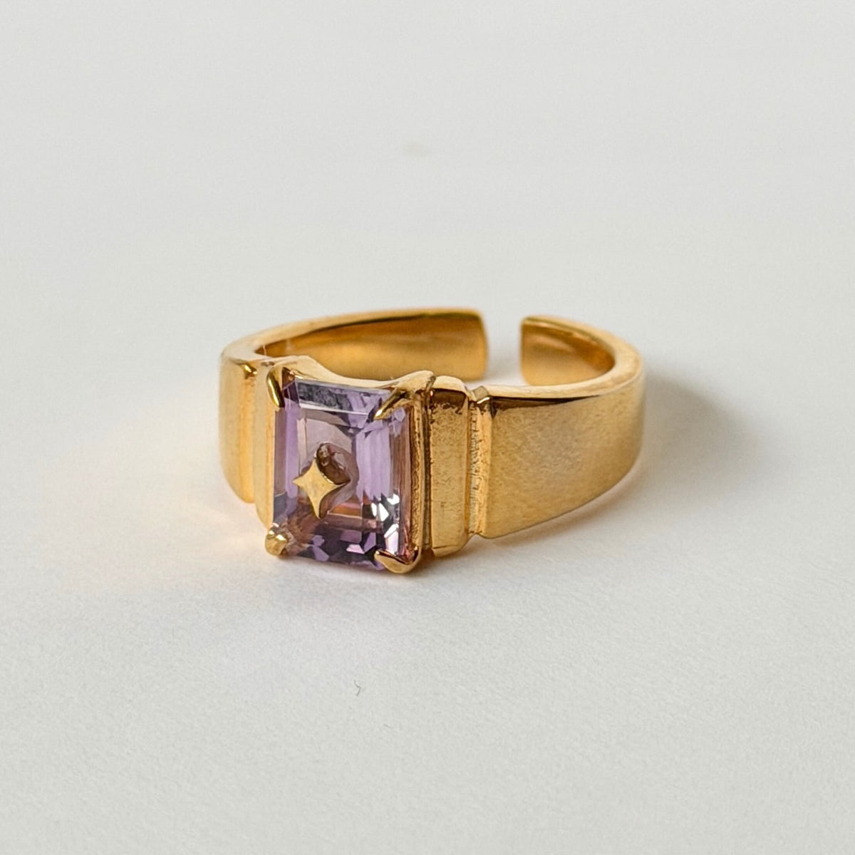 [ amethyst ] telescope gold