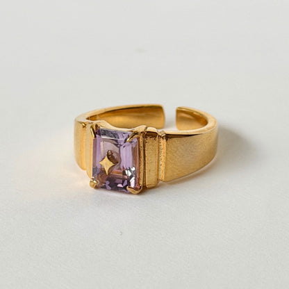 [ amethyst ] telescope gold