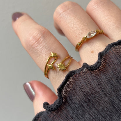 [ stella nox ] ring gold