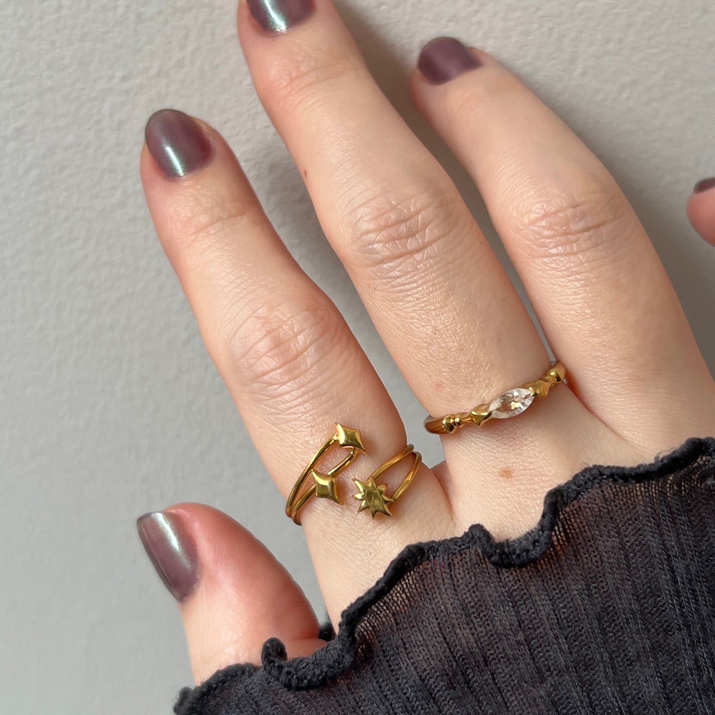 [ stella nox ] ring gold
