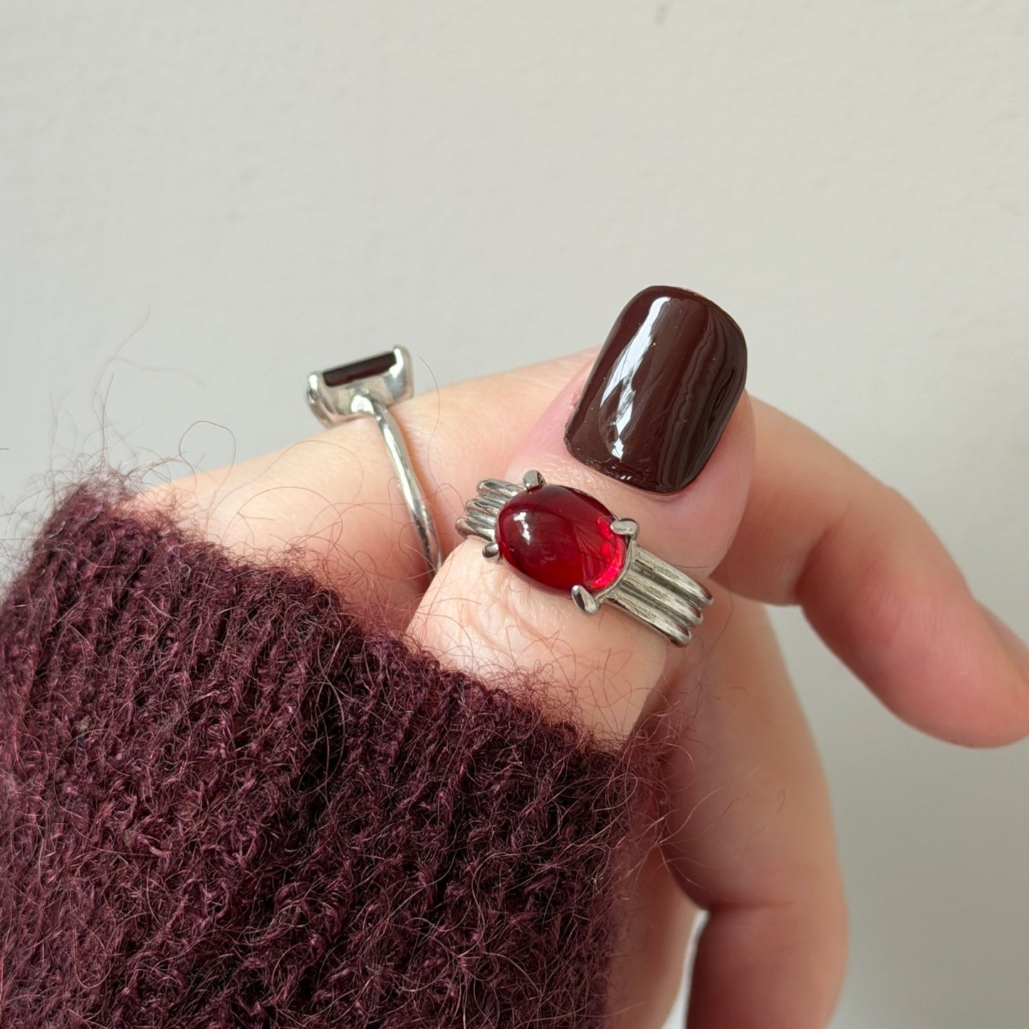 [ red amber ] trois silver