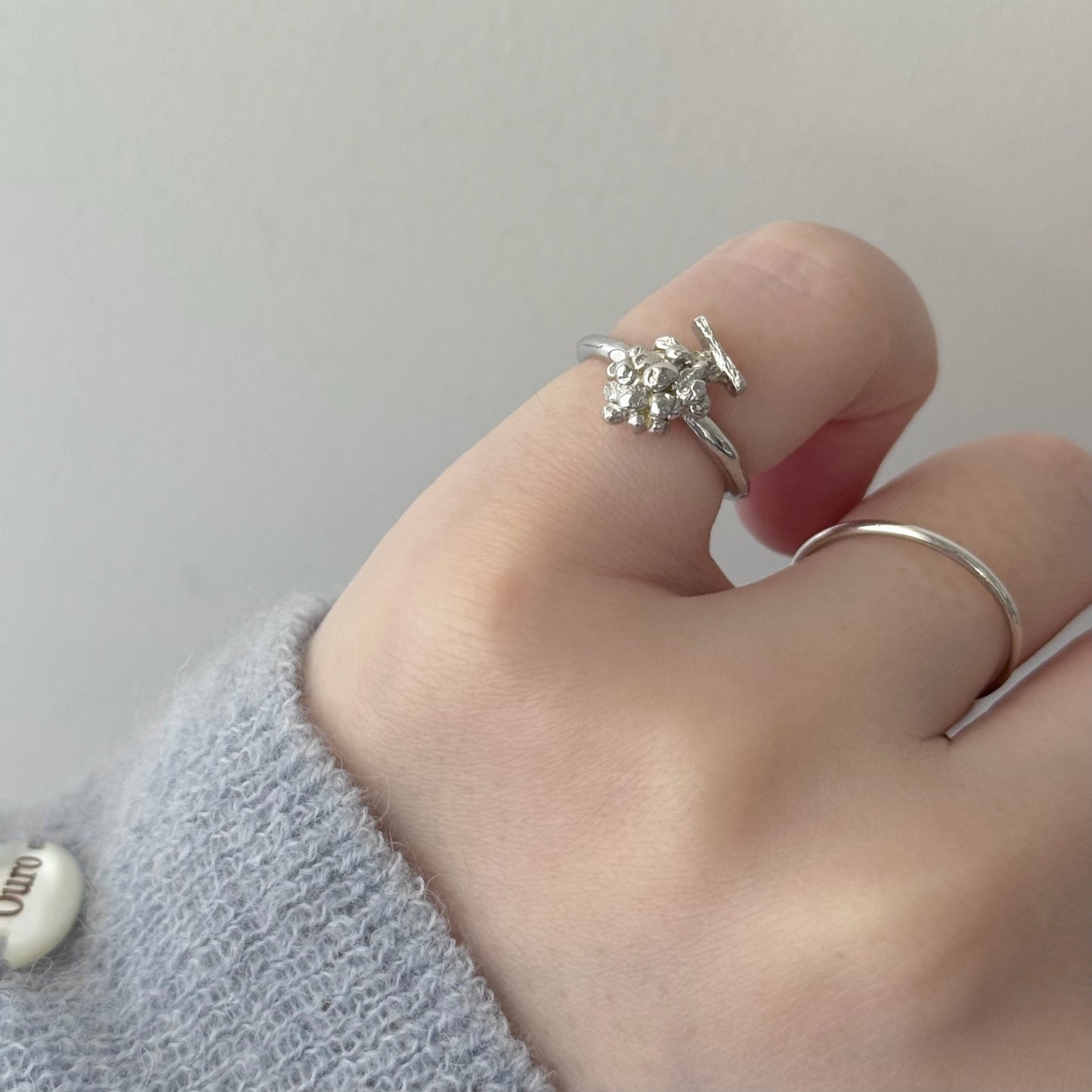 [ silver ] grape pinky