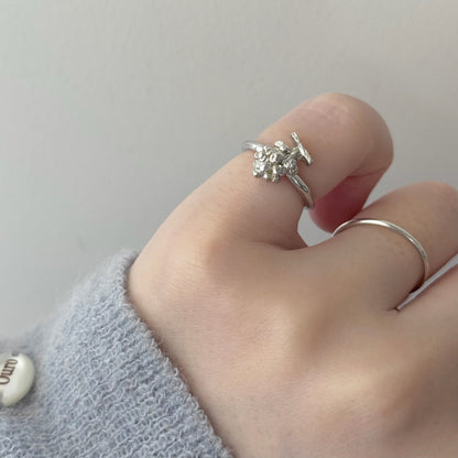 [ silver ] grape pinky
