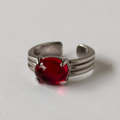 [ red amber ] trois silver