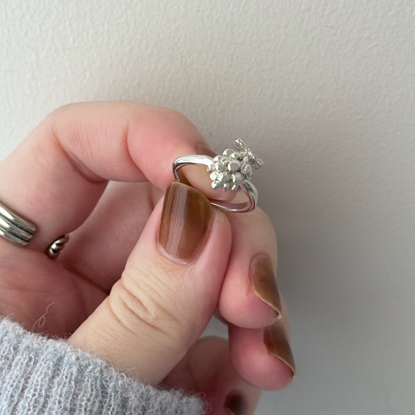 [ silver ] grape pinky