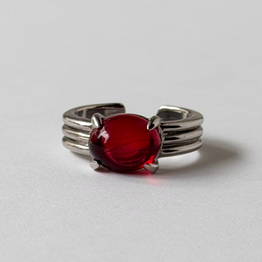 [ red amber ] trois silver