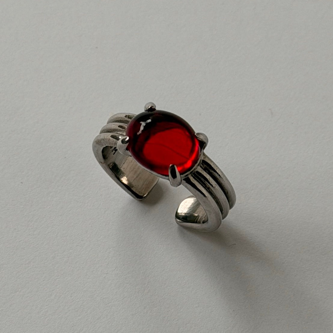 [ red amber ] trois silver