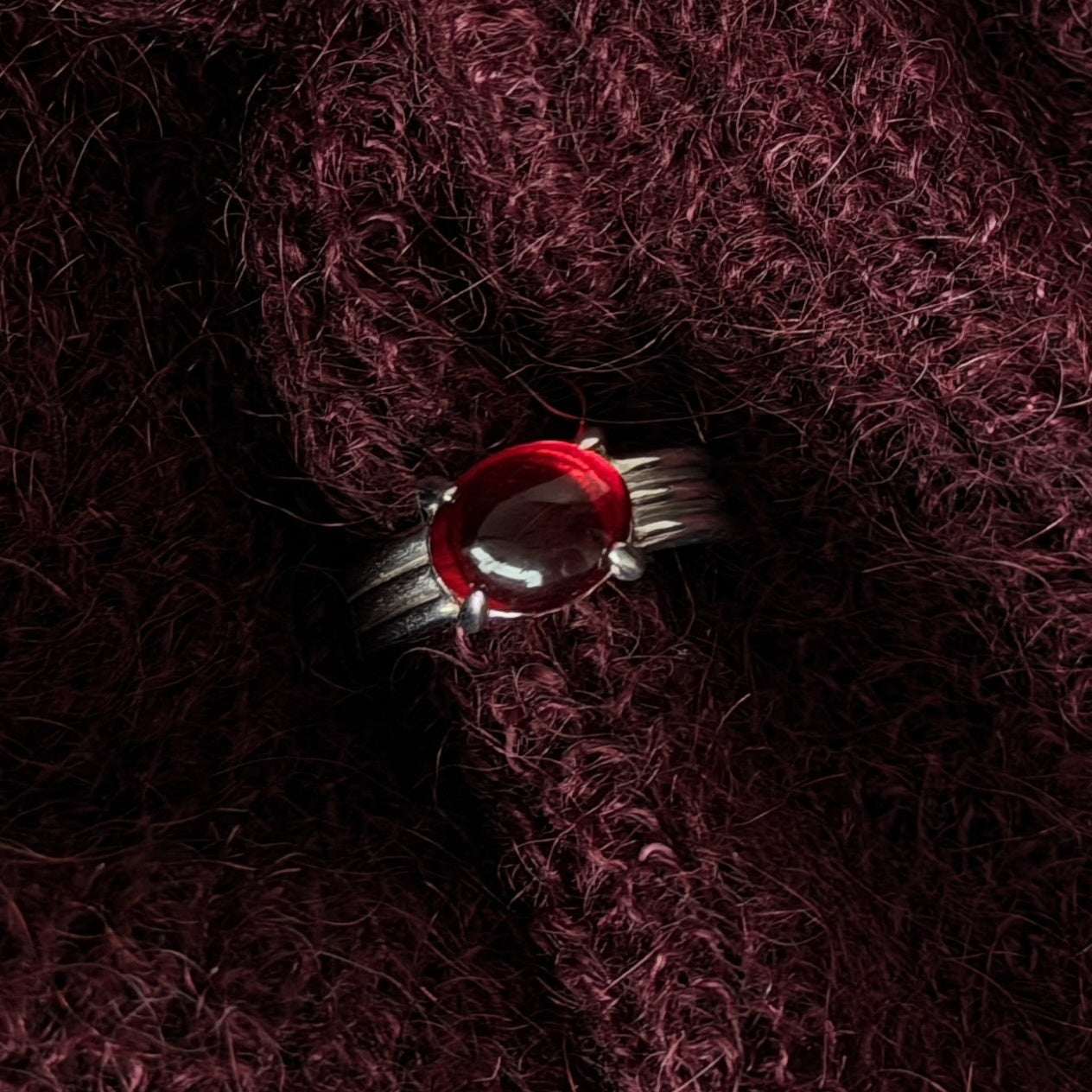 [ red amber ] trois silver