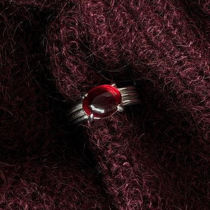 [ red amber ] trois silver