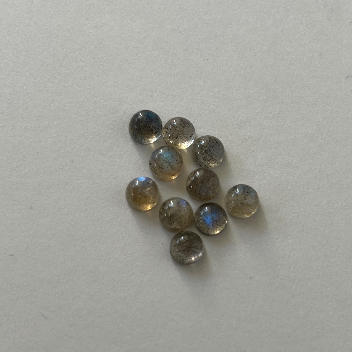 [ labradorite ] spring ring silver