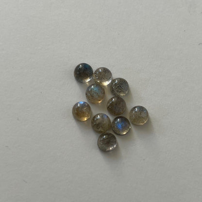 [ labradorite ] spring ring silver