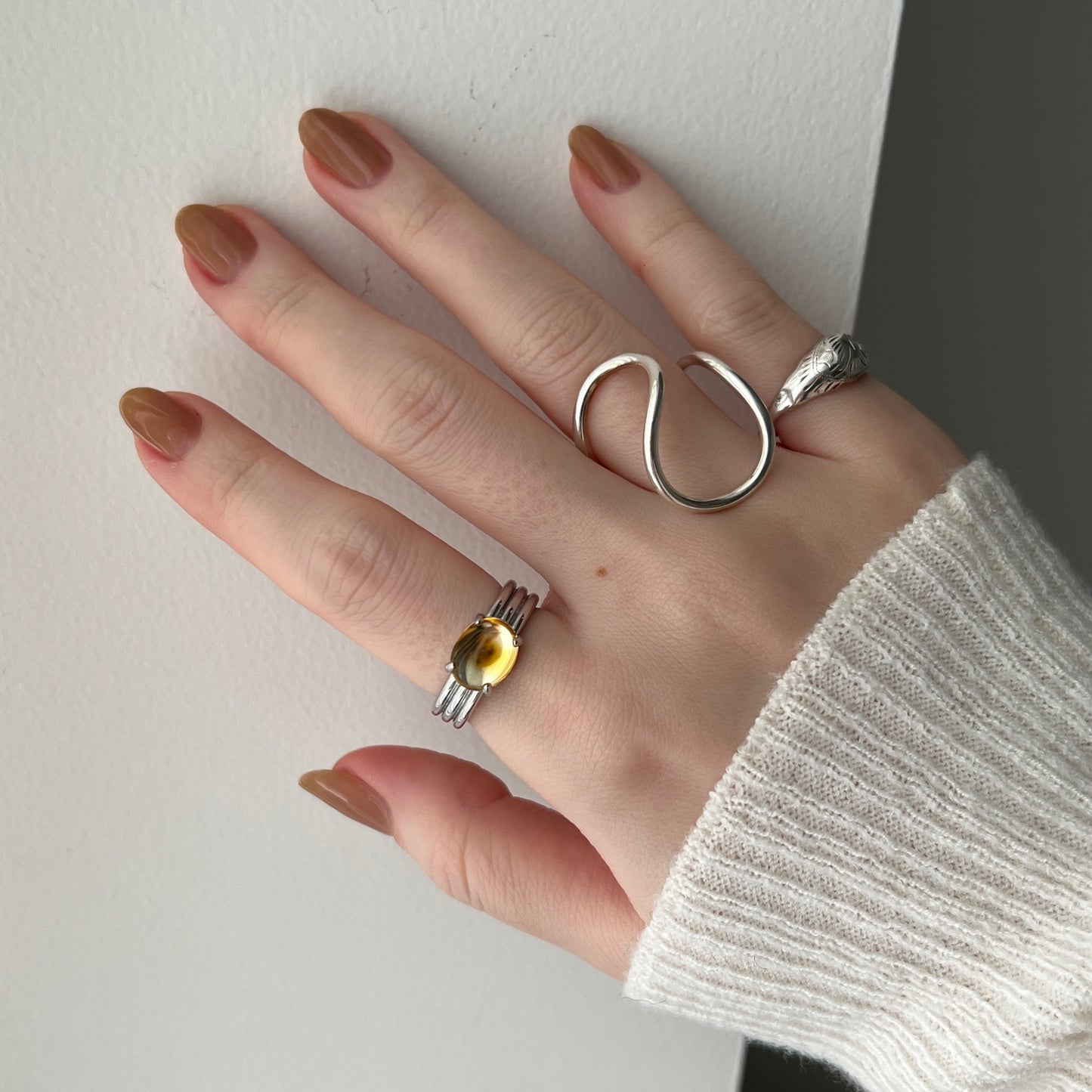 [ mango ] trois silver