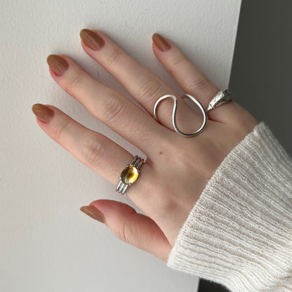 [ mango ] trois silver