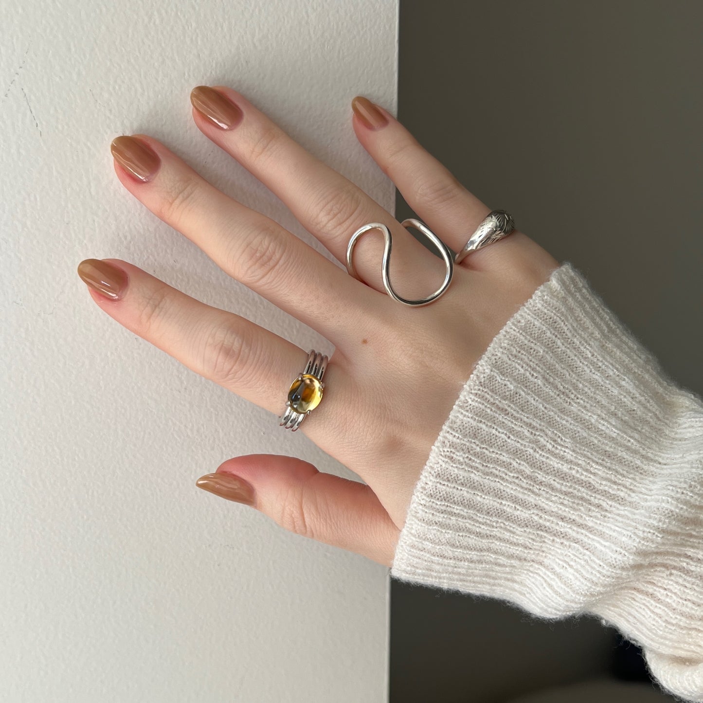 [ mango ] trois silver