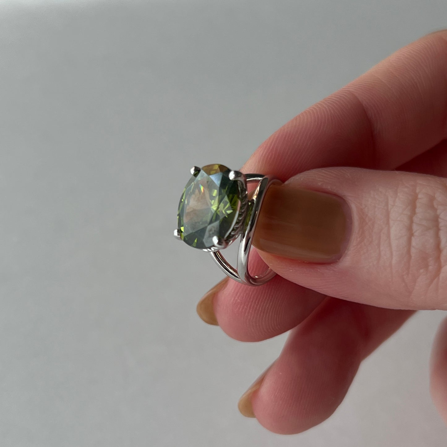 [ olive ] reine -pinky silver