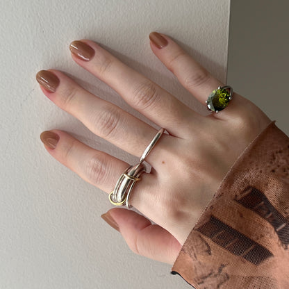 [ olive ] reine -pinky silver