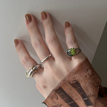 [ olive ] reine -pinky silver