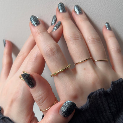 [ peridot ] um garland ring gold