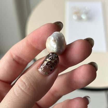 [ ✴︎15 ] oyster pearl mini ring