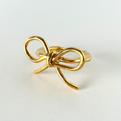 [ gold ] ribbon ring