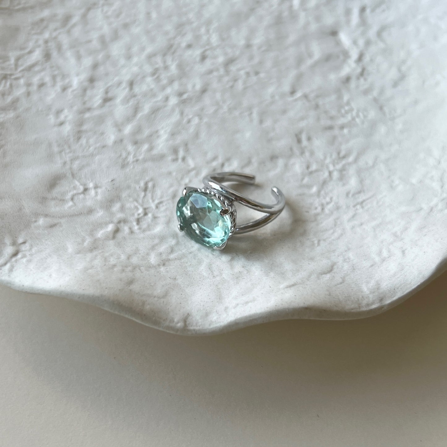 [ green fluorite ] reine pinky  ] reine pinky silver