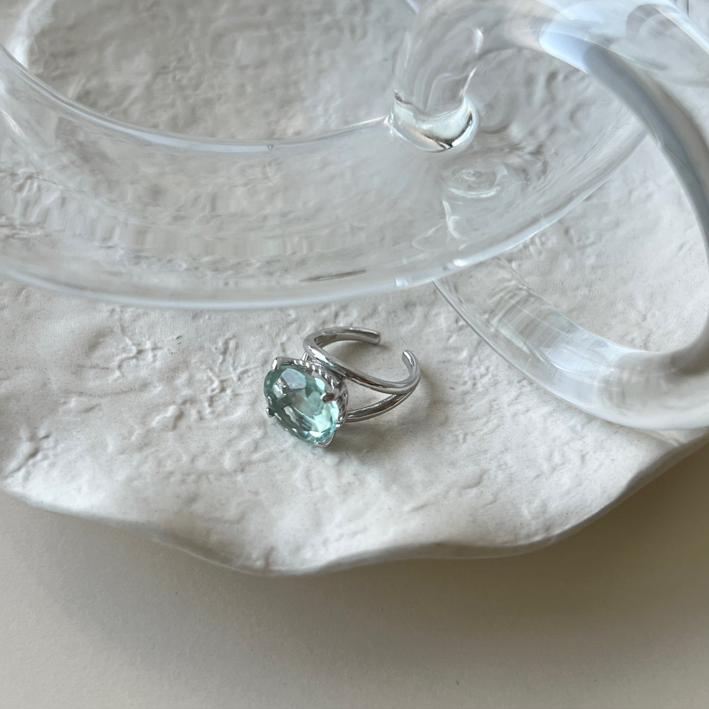 [ green fluorite ] reine pinky  ] reine pinky silver