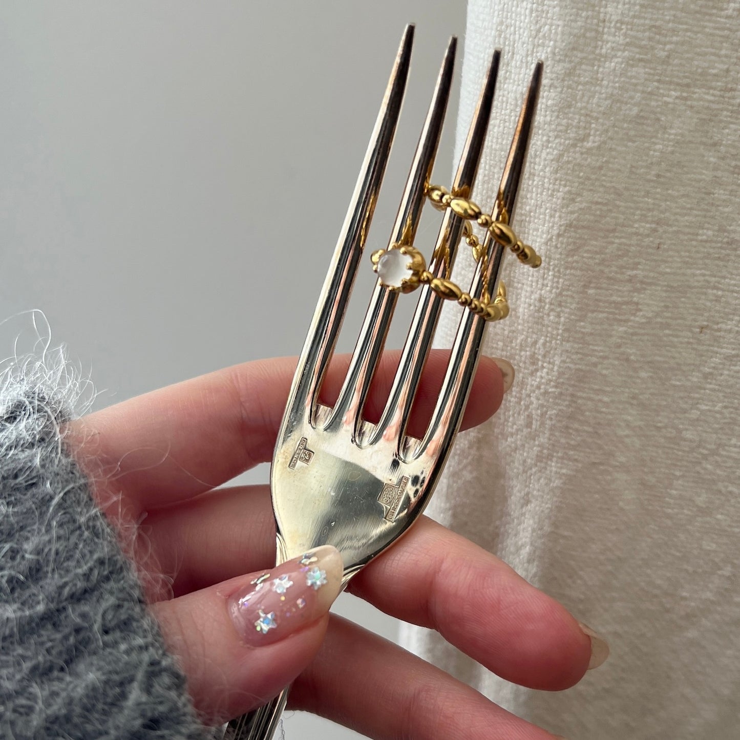 [ royal blue moon stone ] sirius gold