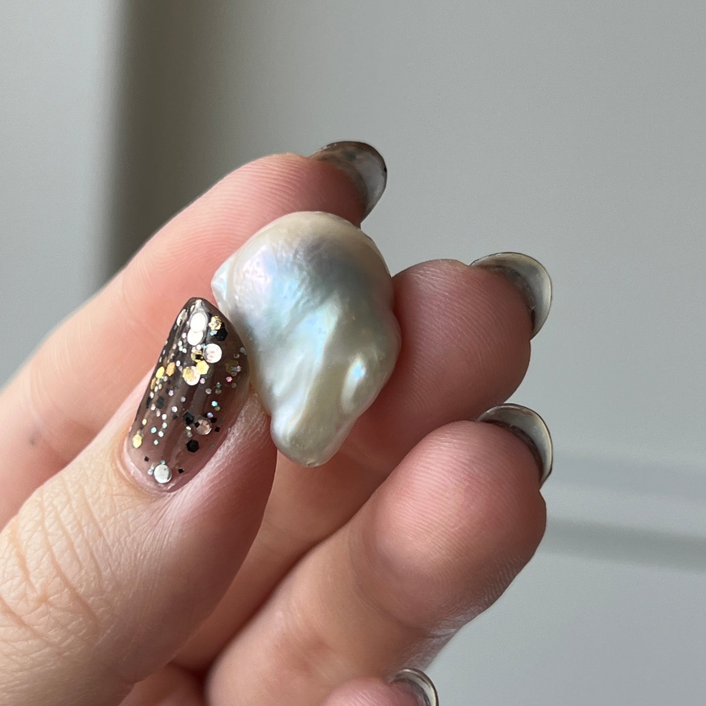 [ ✴︎11 ] oyster pearl mini ring