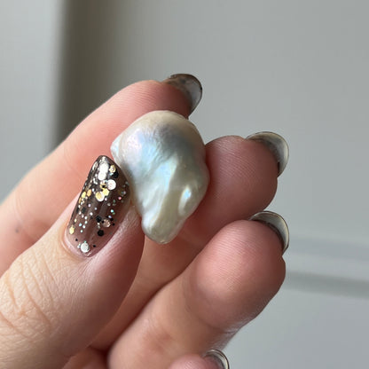 [ ✴︎11 ] oyster pearl mini ring