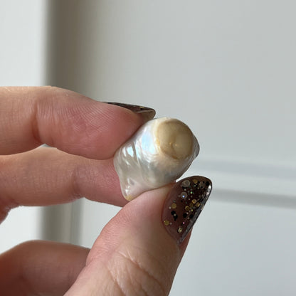 [ ✴︎11 ] oyster pearl mini ring