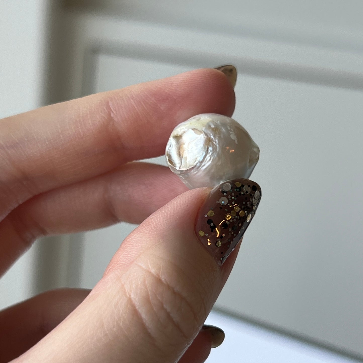 [ ✴︎12 ] oyster pearl mini ring