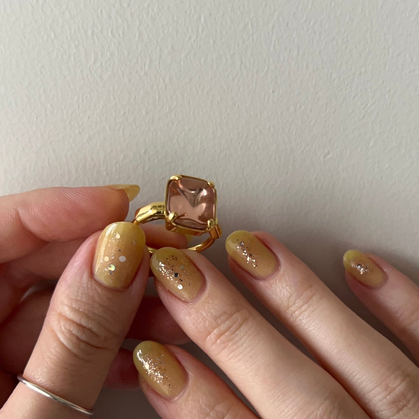[ vintage pink ] éclat gold
